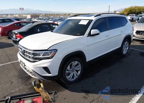 2021 Volkswagen Atlas 3.6L V6 Se W/Technology из США, поврежденный, VIN 1V2JR2CA1MC540146